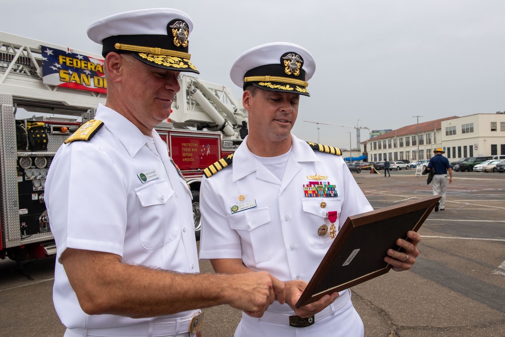 Naval Base San Diego Changes Command