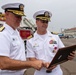 Naval Base San Diego Changes Command