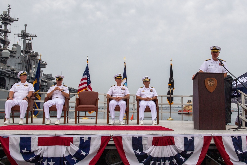 Naval Base San Diego Changes Command