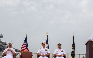 Naval Base San Diego Changes Command