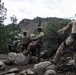 V35 and V11 Marines conduct lead climbing during Assault Climbers Course