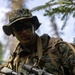 U.S. Marine with 3rd Bn., 4th Marines, conduct patrol base operations during ARCTIC EDGE 2025