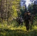 U.S. Marine with 3rd Bn., 4th Marines, conduct patrol base operations during ARCTIC EDGE 2025
