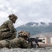 U.S. Marine with 3rd Bn., 4th Marines, conduct live fire M240B machine gun range during ARCTIC EDGE 2025