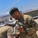 1st Air Cavalry Brigade Soldiers maintain Blackhawks to support DoD Mission