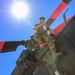 1st Air Cavalry Brigade Soldiers maintain Blackhawks to support DoD Mission