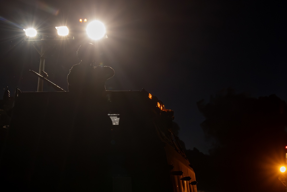 31st MEU | U.S. Marines perform HIMARS loading exercise