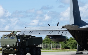 31st MEU | U.S. Marines perform HIMARS loading exercise
