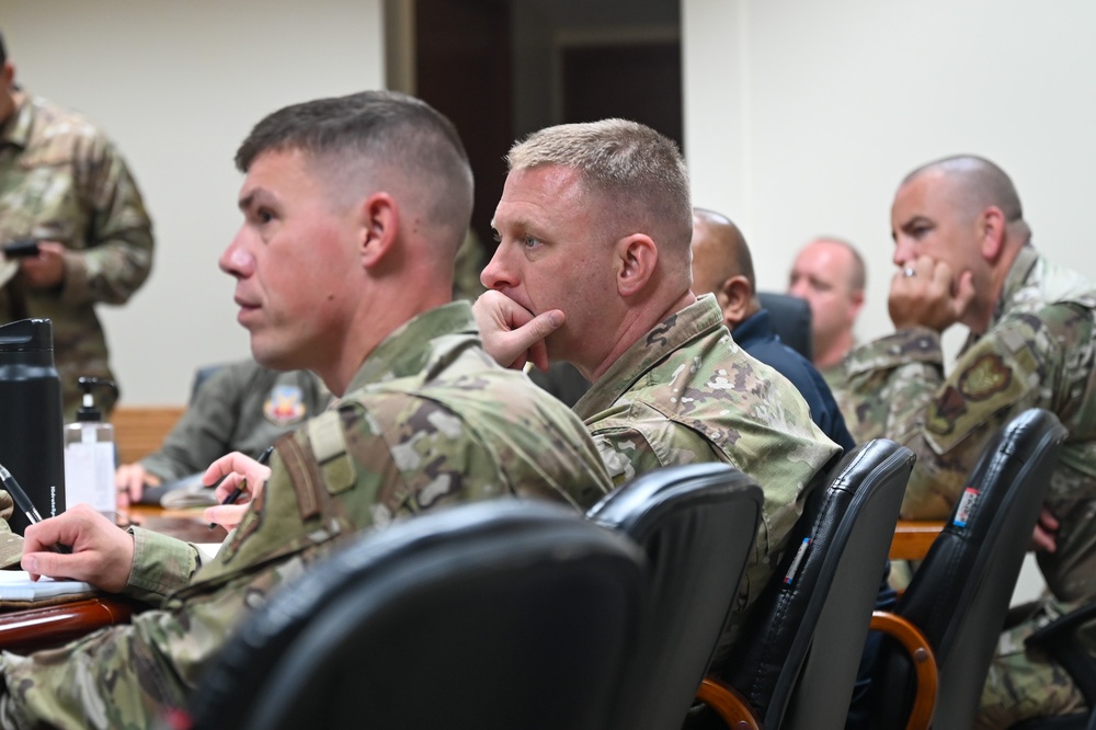 11th Air Task Force Leadership Meets with Saipan Senior Leaders