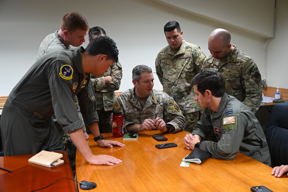 11th Air Task Force Leadership Meets with Saipan Senior Leaders