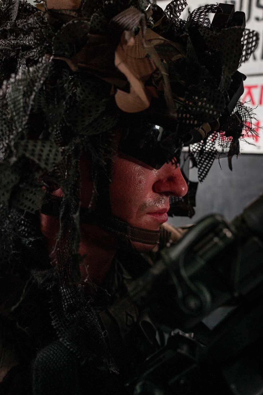 Clear! U.S. Soldiers Conduct Shoot House Training