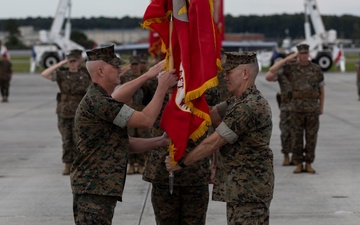 2nd Marine Aircraft Wing change of command ceremony 2025