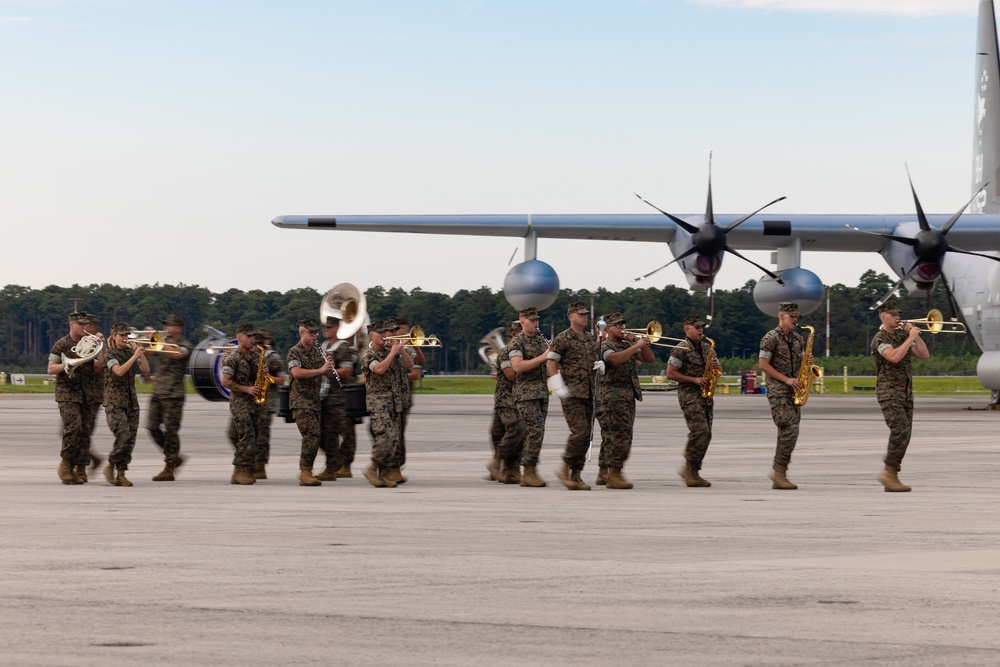 2nd Marine Aircraft Wing Change of Command Ceremony 2025