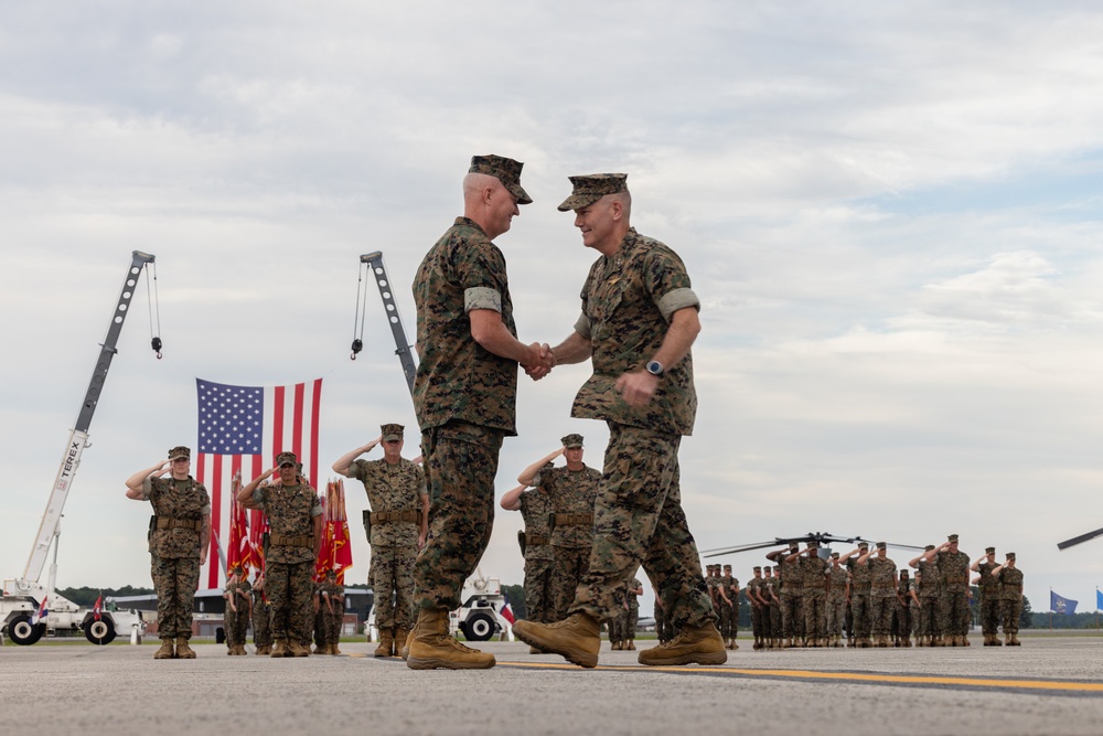 2nd Marine Aircraft Wing Change of Command Ceremony 2025