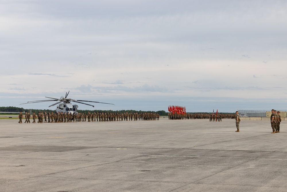 2nd Marine Aircraft Wing Change of Command Ceremony 2025