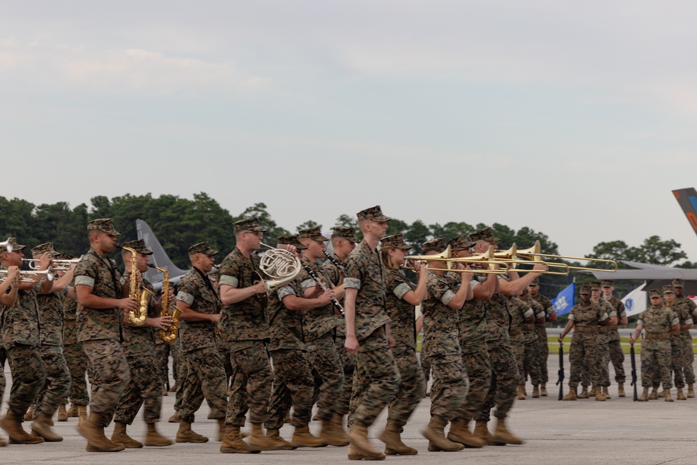 2nd Marine Aircraft Wing Change of Command Ceremony 2025