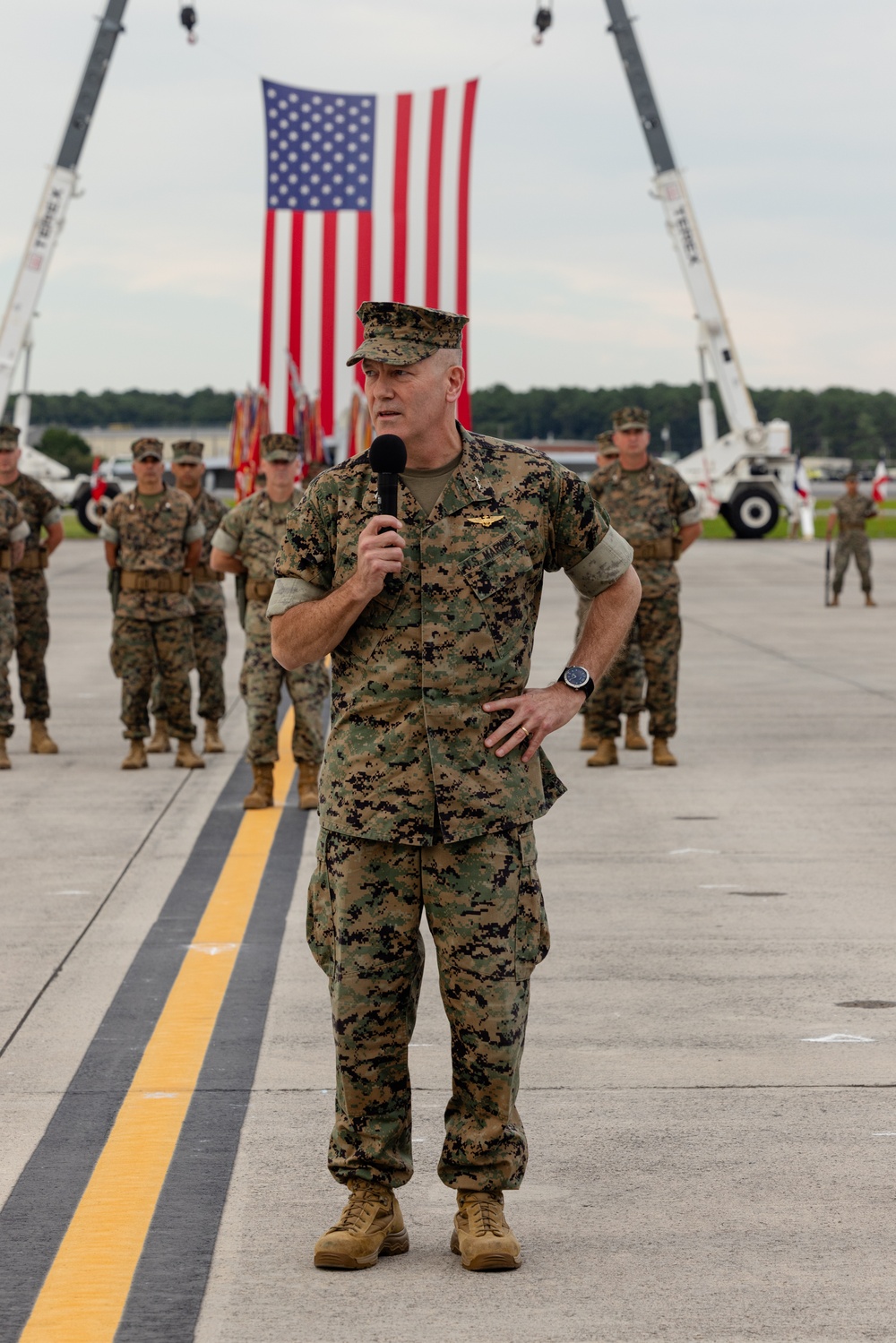 2nd Marine Aircraft Wing Change of Command Ceremony 2025