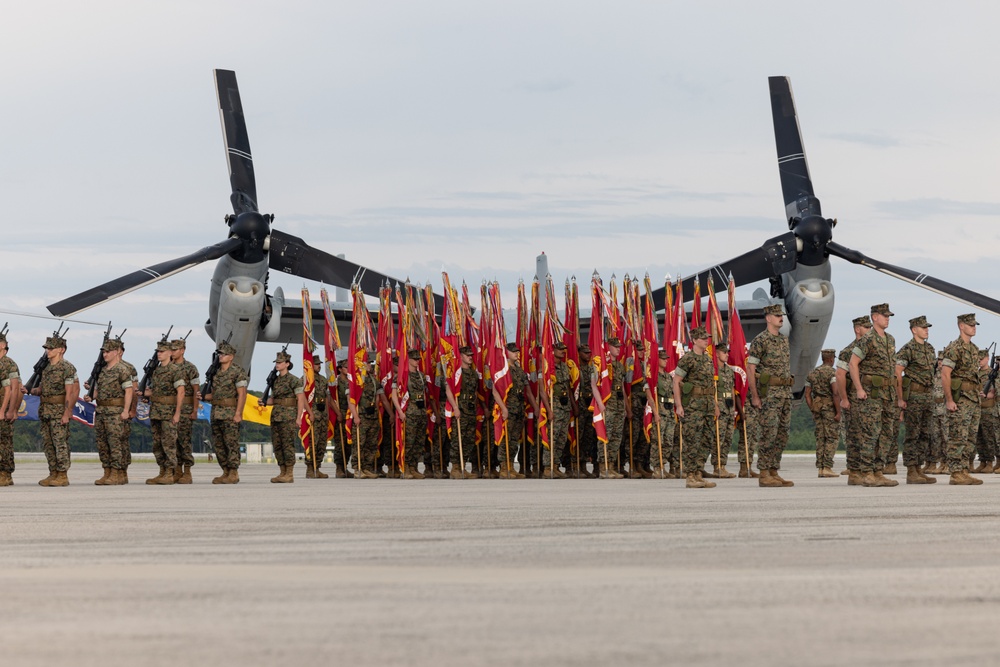 2nd Marine Aircraft Wing Change of Command Ceremony 2025