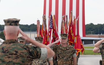 2nd Marine Aircraft Wing Change of Command Ceremony 2025