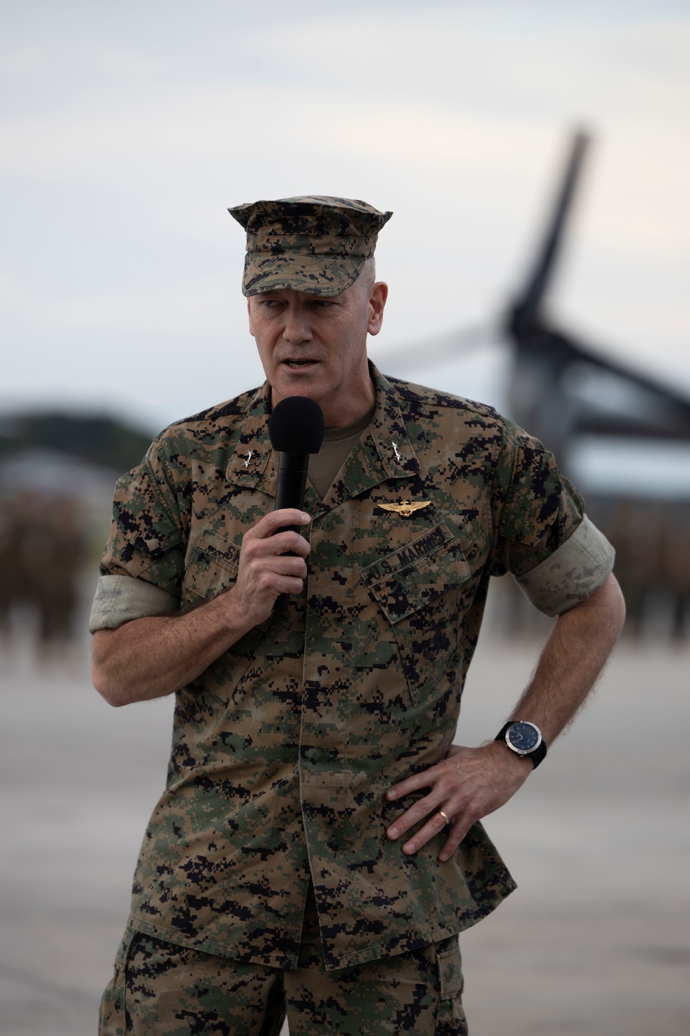 2nd Marine Aircraft Wing change of command ceremony 2025