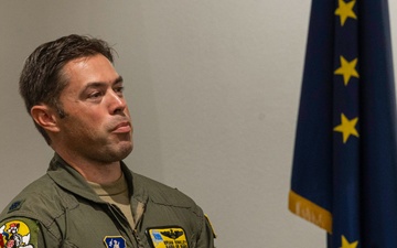 Lt. Col. Binkley takes command of the 168th Air Refueling Squadron
