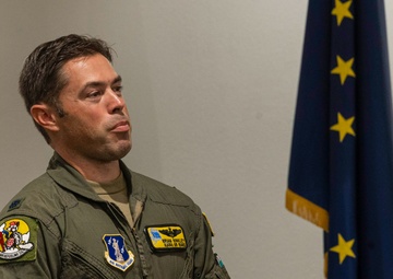 Lt. Col. Binkley takes command of the 168th Air Refueling Squadron
