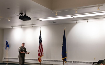 Lt. Col. Binkley takes command of the 168th Air Refueling Squadron