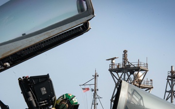 Nimitz Conducts a Replenishment-at-Sea