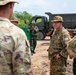Brig. Gen. Robert McBride views Engineer Sites in Baturaja, Indonesia