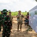 Brig. Gen. Robert McBride views Engineer Sites in Baturaja, Indonesia