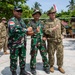 Brig. Gen. Robert McBride views Engineer Sites in Baturaja, Indonesia