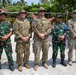 Brig. Gen. Robert McBride views Engineer Sites in Baturaja, Indonesia