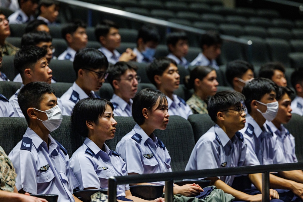 JASDF Cadets Tour MCAS Iwakuni