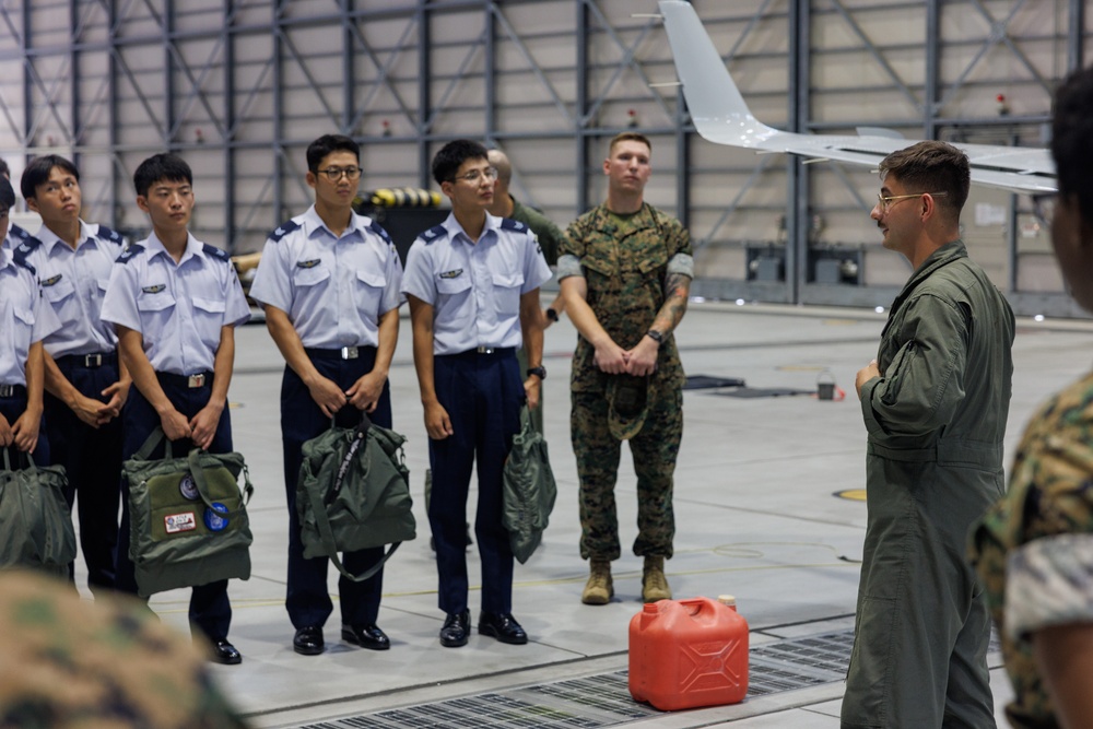 JASDF Cadets Tour MCAS Iwakuni