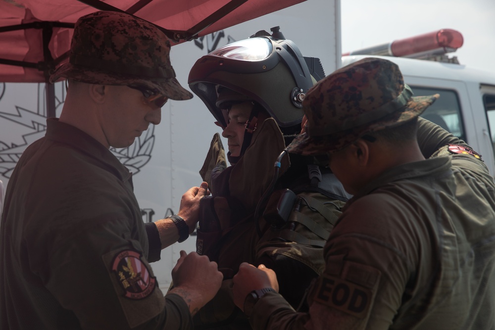 Bilateral EOD Training in Japan