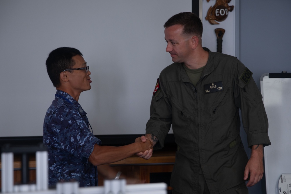 Bilateral EOD Training in Japan