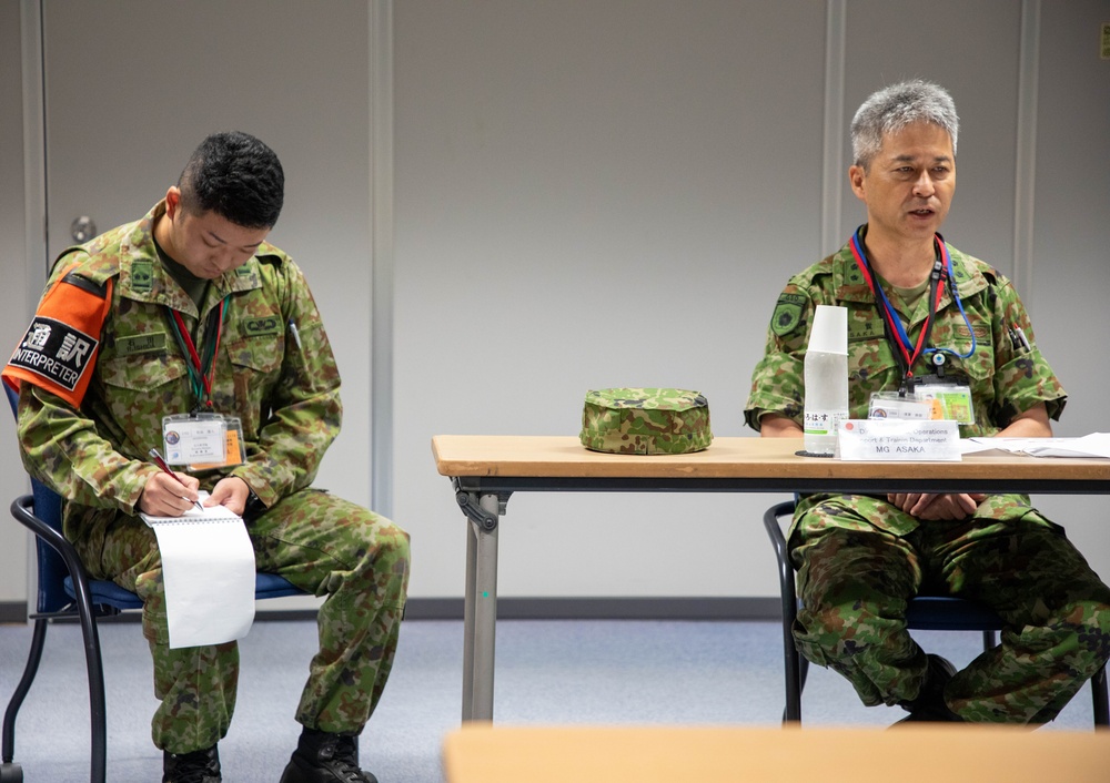 International Observer Day at Yama Sakura 89 in Asaka