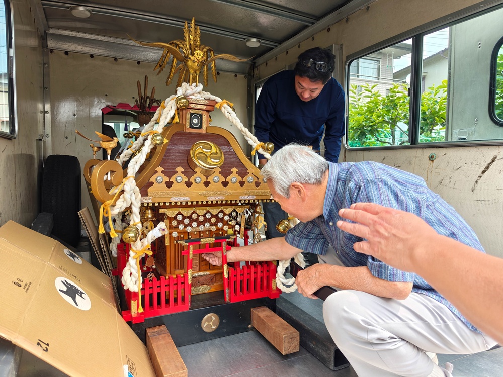 Blessings in a new home: mikoshi shrines find renewed purpose at Yokota Passenger Terminal