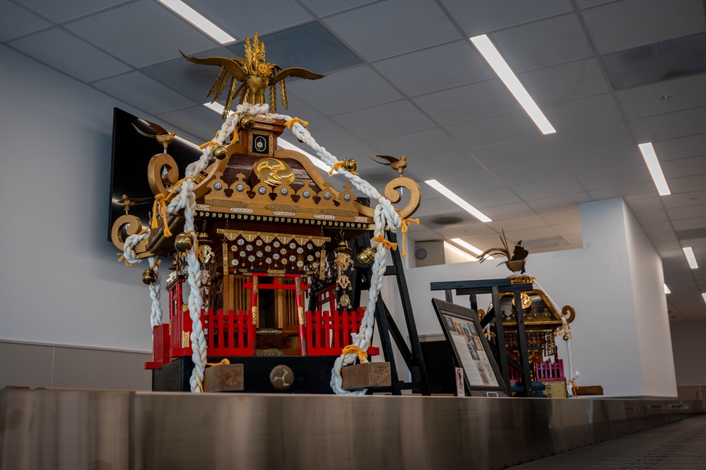 Blessings in a new home: mikoshi shrines find renewed purpose at Yokota Passenger Terminal