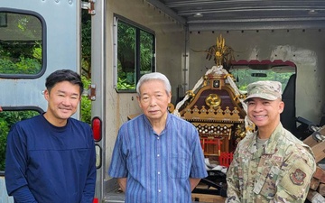 Blessings in a new home: mikoshi shrines find renewed purpose at Yokota Passenger Terminal