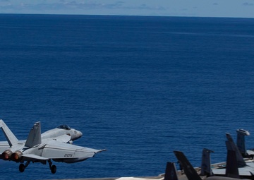 George Washington Conducts Flight Operations