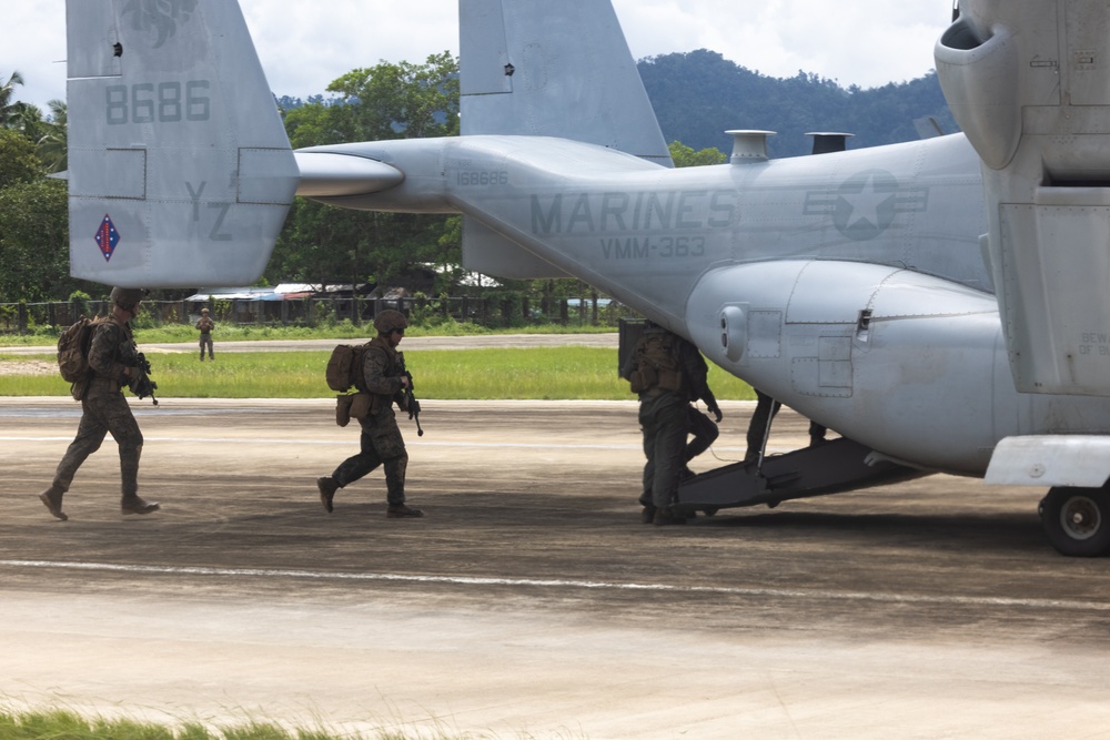 Ex Alon 25: U.S. Marines with MRF-D 25.3, Philippine Marines, Australian Army take part in Air Assault