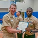 August 2025 Award at Quarters on Naval Air Station Sigonella