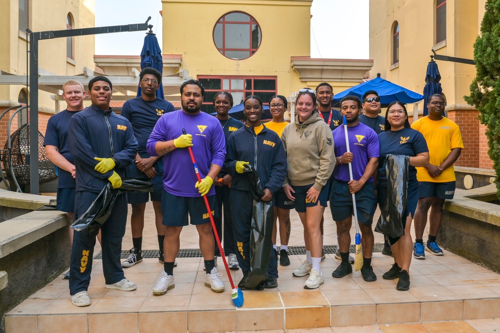 Keep Sigonella Beautiful Tiger Team Clean Up