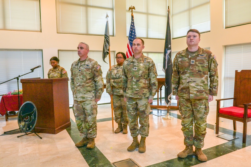 5th Space Warning Squadron Detachment 1 Change of Command Ceremony