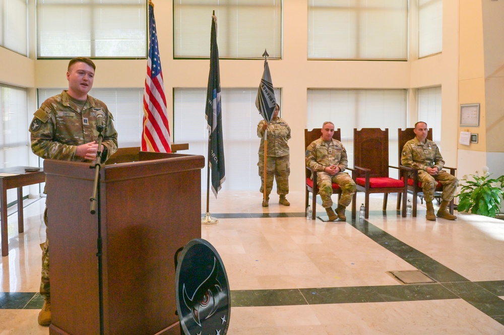 5th Space Warning Squadron Detachment 1 Change of Command Ceremony