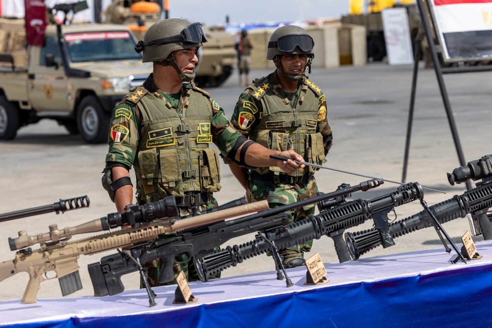 BRIGHT STAR 25: weapons demonstration and static display