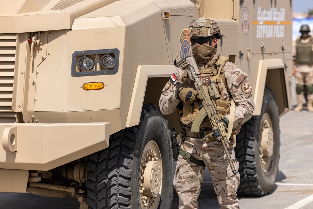 BRIGHT STAR 25: weapons demonstration and static display