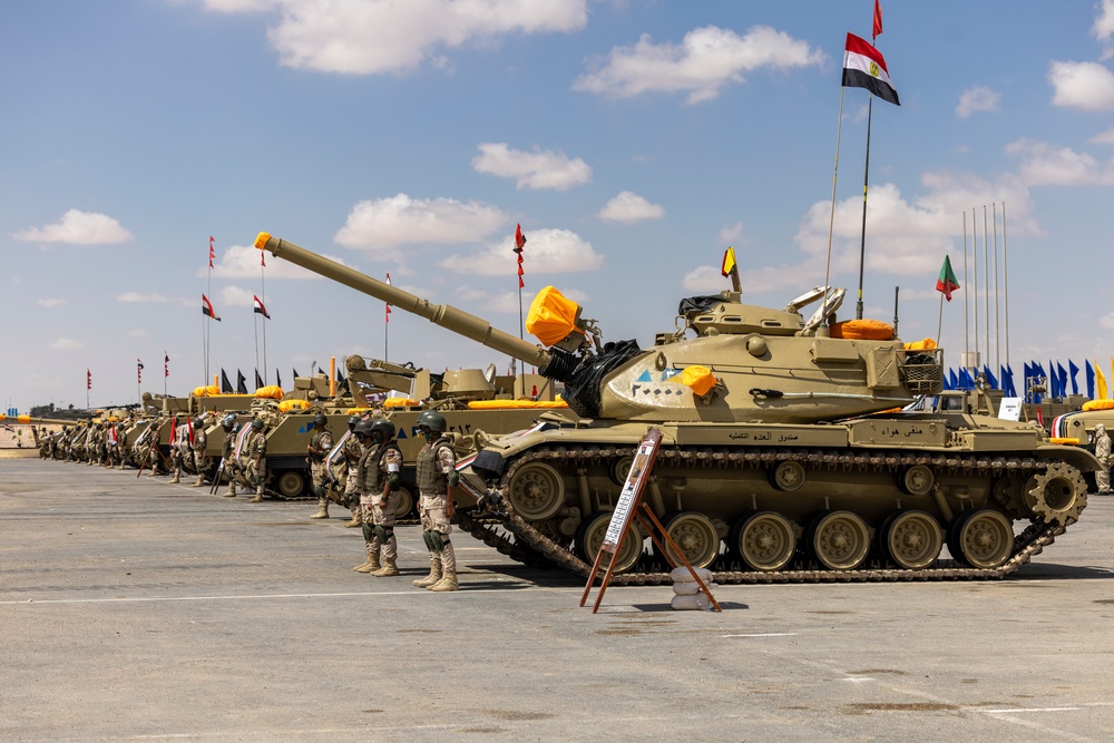 BRIGHT STAR 25: weapons demonstration and static display