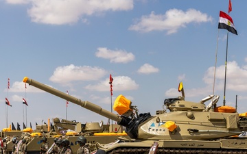 BRIGHT STAR 25: weapons demonstration and static display